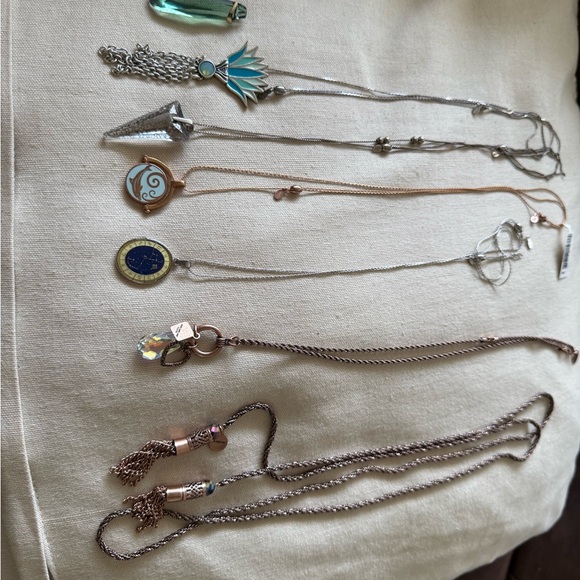 ALEX AND ANI Elegant Silver and Gold Women's Necklace Set - Picture 1 of 4